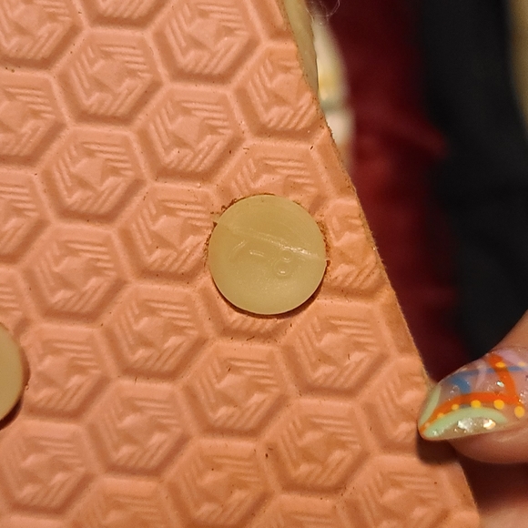 Multi color flip flops - Picture 2 of 2